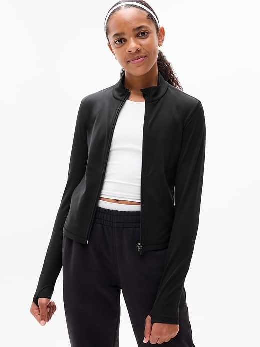 Image number 1 showing, Athleta Girl Chit Chat Jacket