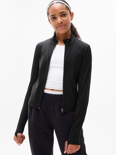 Athleta Girl Chit Chat Jacket - Black