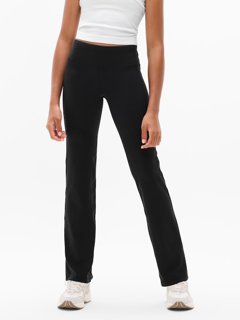Athleta Girl Chit Chat Straight Leg Pant - Black