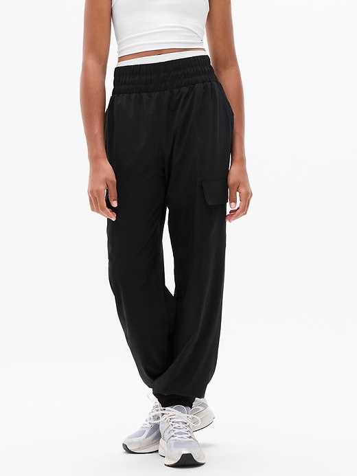 Image number 1 showing, Athleta Girl Run Free Cargo Jogger