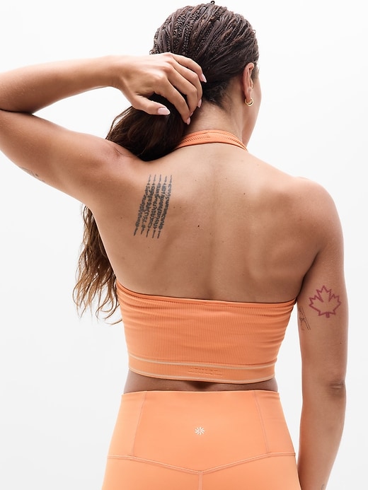Image number 3 showing, Recharge Rib Seamless Halter