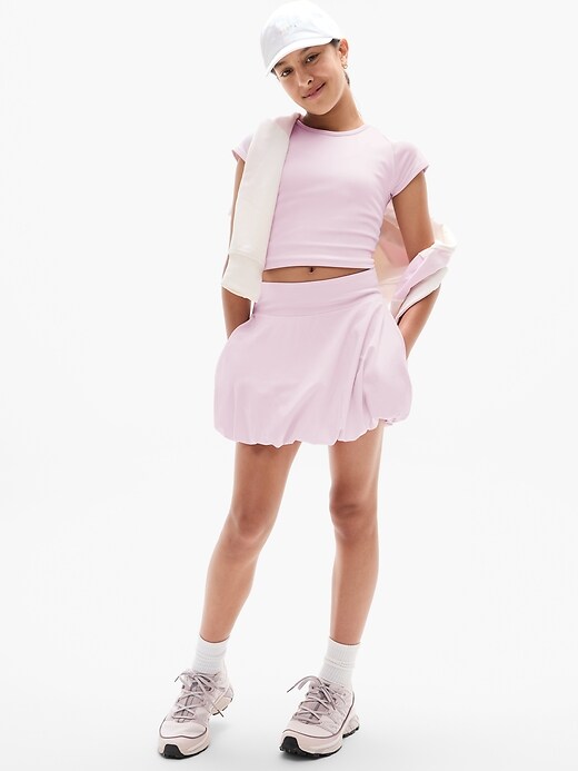 Image number 2 showing, Athleta Girl Bubble Hem Skort