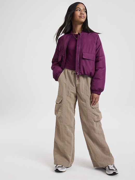 Image number 7 showing, Athleta Girl Bomber Puffer Jacket