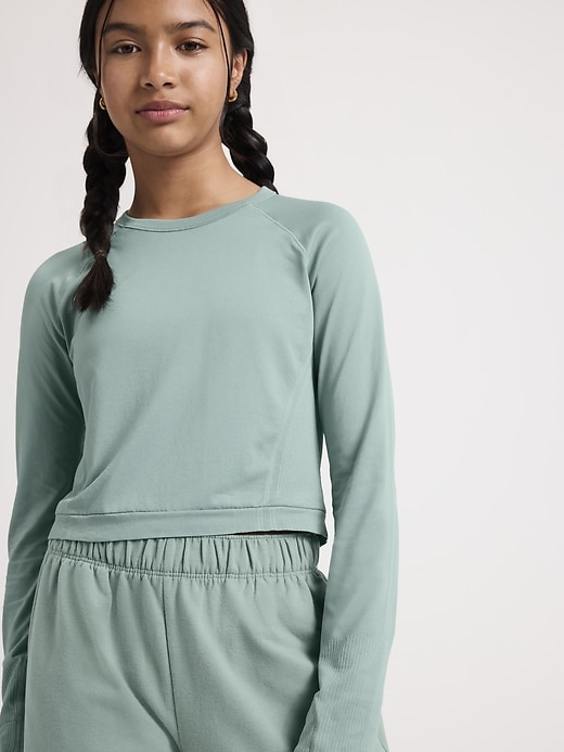 Image number 7 showing, Athleta Girl All Day Wide Leg Pant