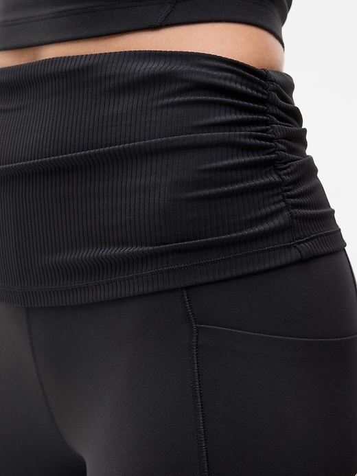 Image number 7 showing, Salutation Stash Fold Over 7/8 Legging