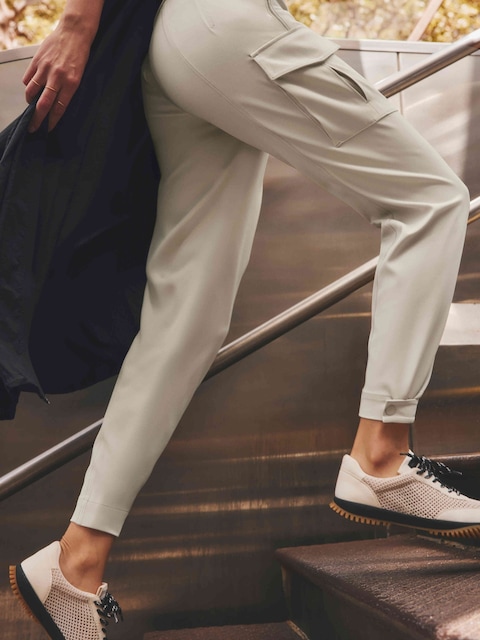 Endless High Rise Cargo Pant - Abalone