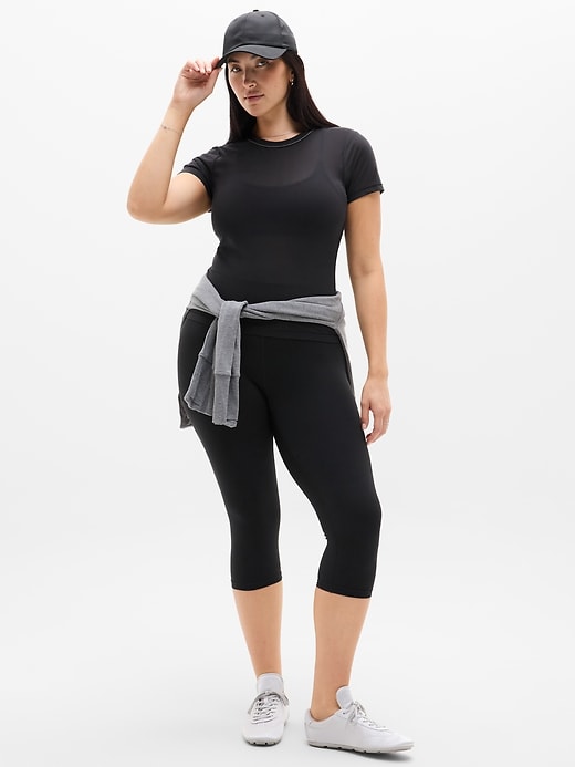 Image number 4 showing, Sheer Mesh Tee