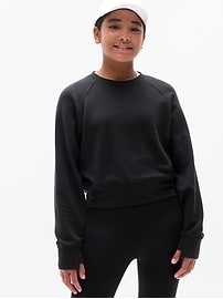 Image number 1 showing, Athleta Girl All Day Crewneck Sweatshirt