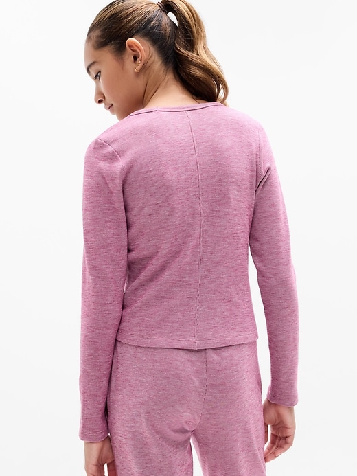 Image number 3 showing, Athleta Girl Rib Scoop Top