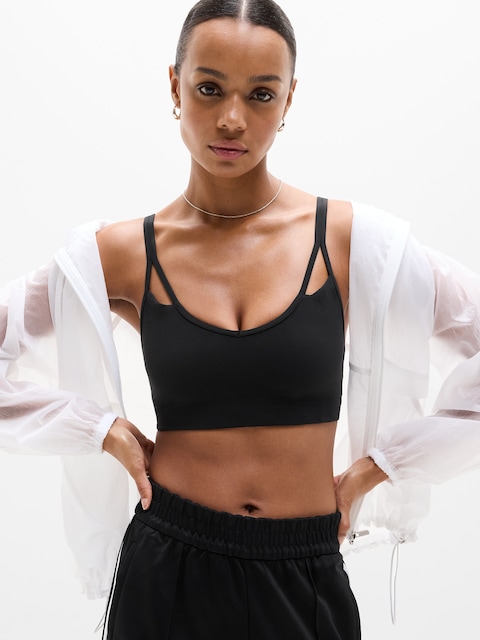 Cut Out Bra D-DD - Black