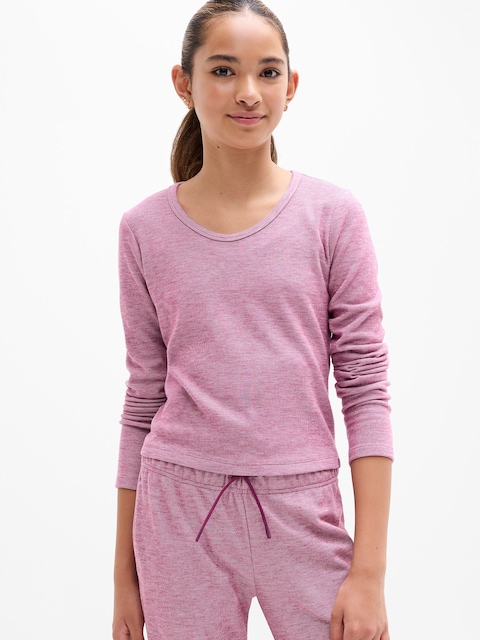 Athleta Girl Rib Scoop Top