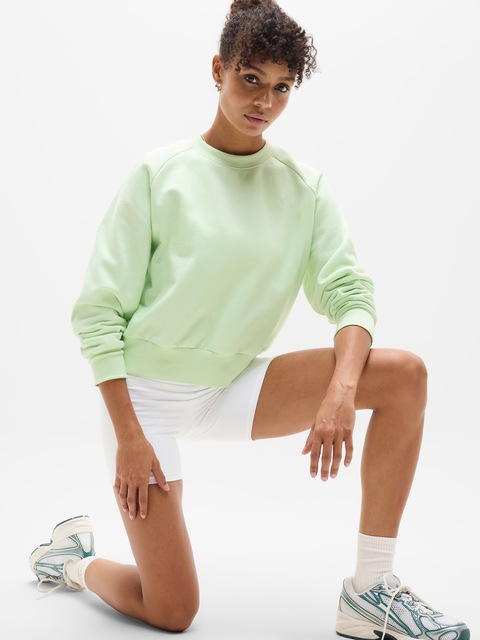 Forever Fleece Relaxed Crew Sweatshirt - Honeydew