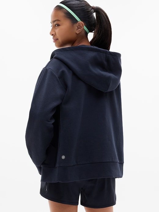 Image number 3 showing, Athleta Girl All Day Full Zip Sweatshirt