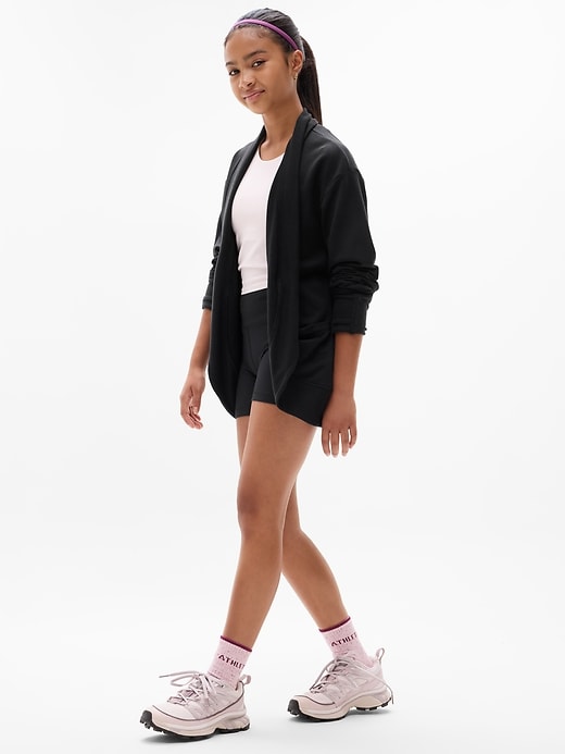 Image number 4 showing, Athleta Girl Wrap 'n Roll Cardigan