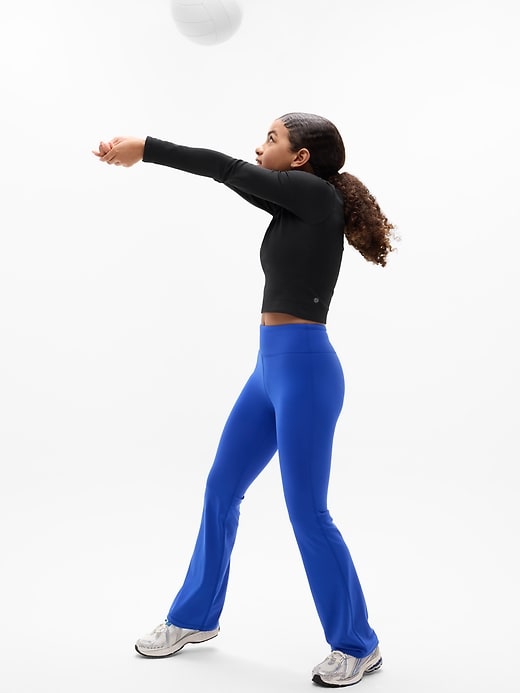 Image number 4 showing, Athleta Girl Rise Above Rib Crop Top