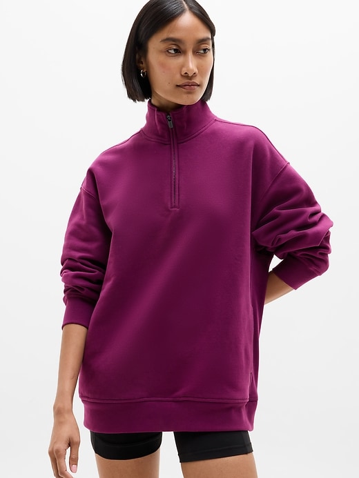 Image number 1 showing, Forever Fleece 1/4 Zip Sweatshirt