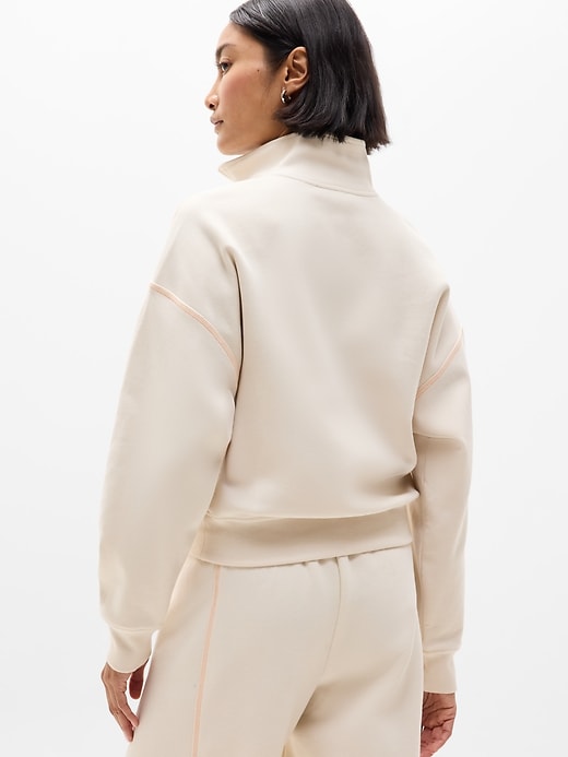 Image number 3 showing, Forever Fleece 1/2 Zip High Hip Sweatshirt