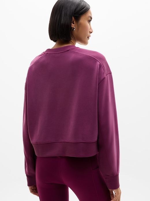 Image number 3 showing, Seasoft Rib Crewneck Sweatshirt