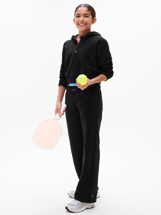 Image number 2 showing, Athleta Girl All Day Half Zip Hoodie