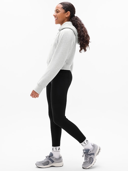 Image number 4 showing, Athleta Girl All Day Half Zip Hoodie