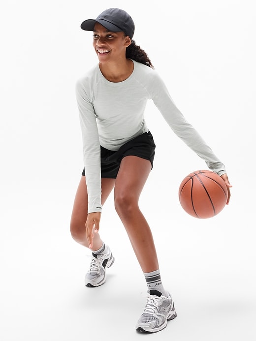Image number 4 showing, Athleta Girl Power Up Sport Length Top
