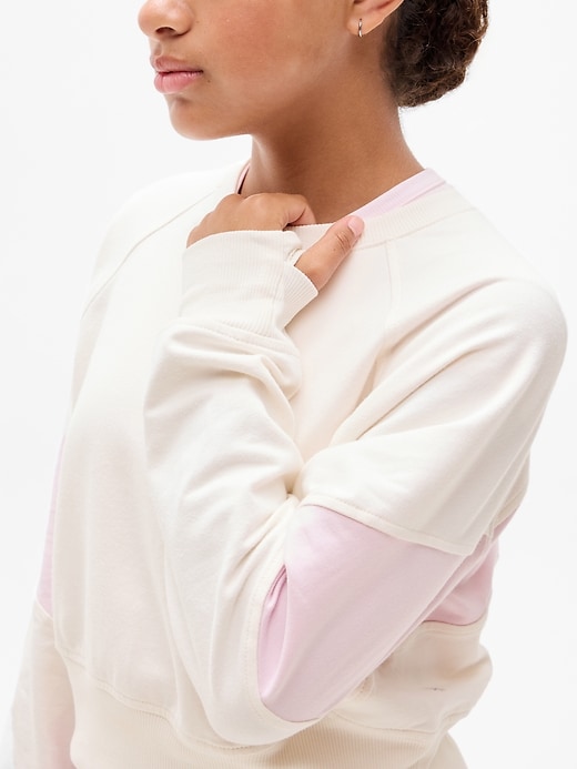 Image number 4 showing, Athleta Girl All Day Colorblock Sweatshirt
