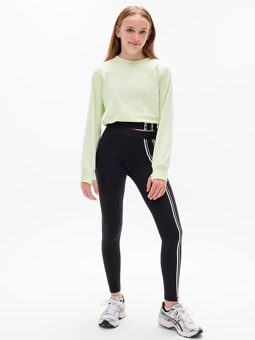Image number 2 showing, Athleta Girl High Rise Chit Chat Graphic Legging