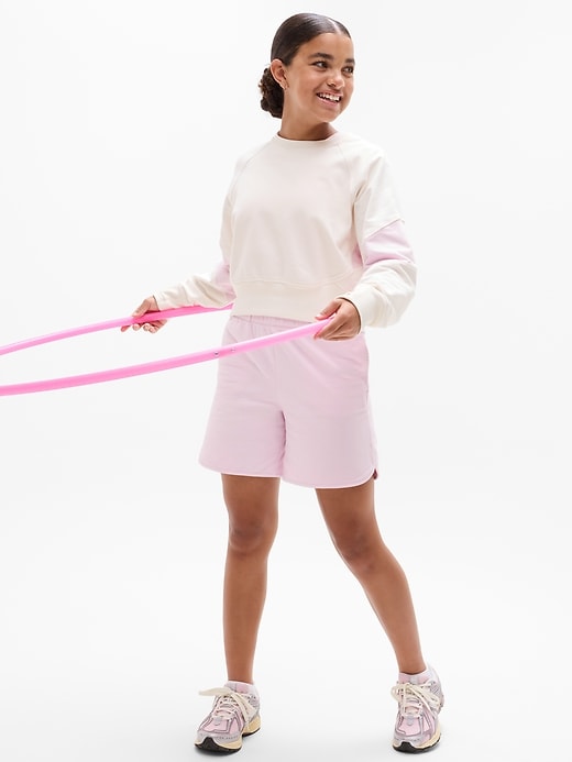 Image number 2 showing, Athleta Girl All Day Colorblock Sweatshirt