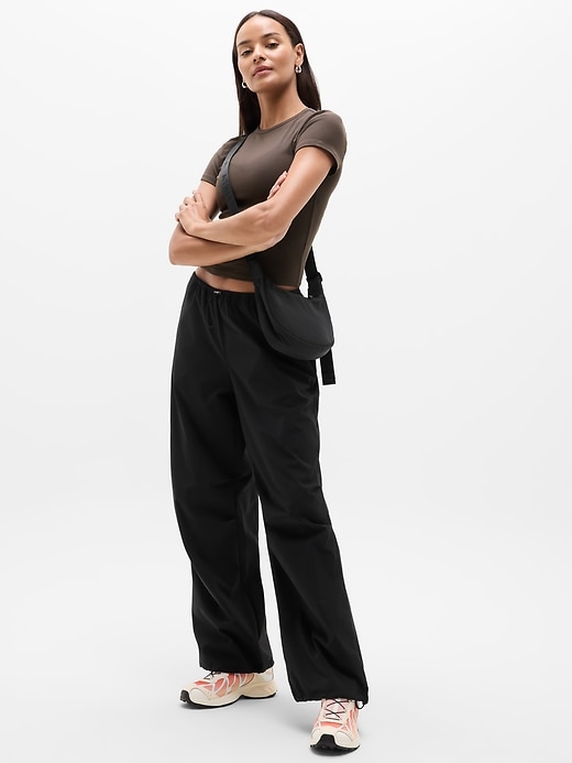 Image number 2 showing, Signature Rib Crop Tee