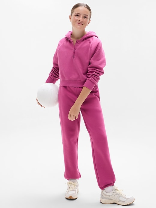 Image number 4 showing, Athleta Girl All Day Half Zip Hoodie