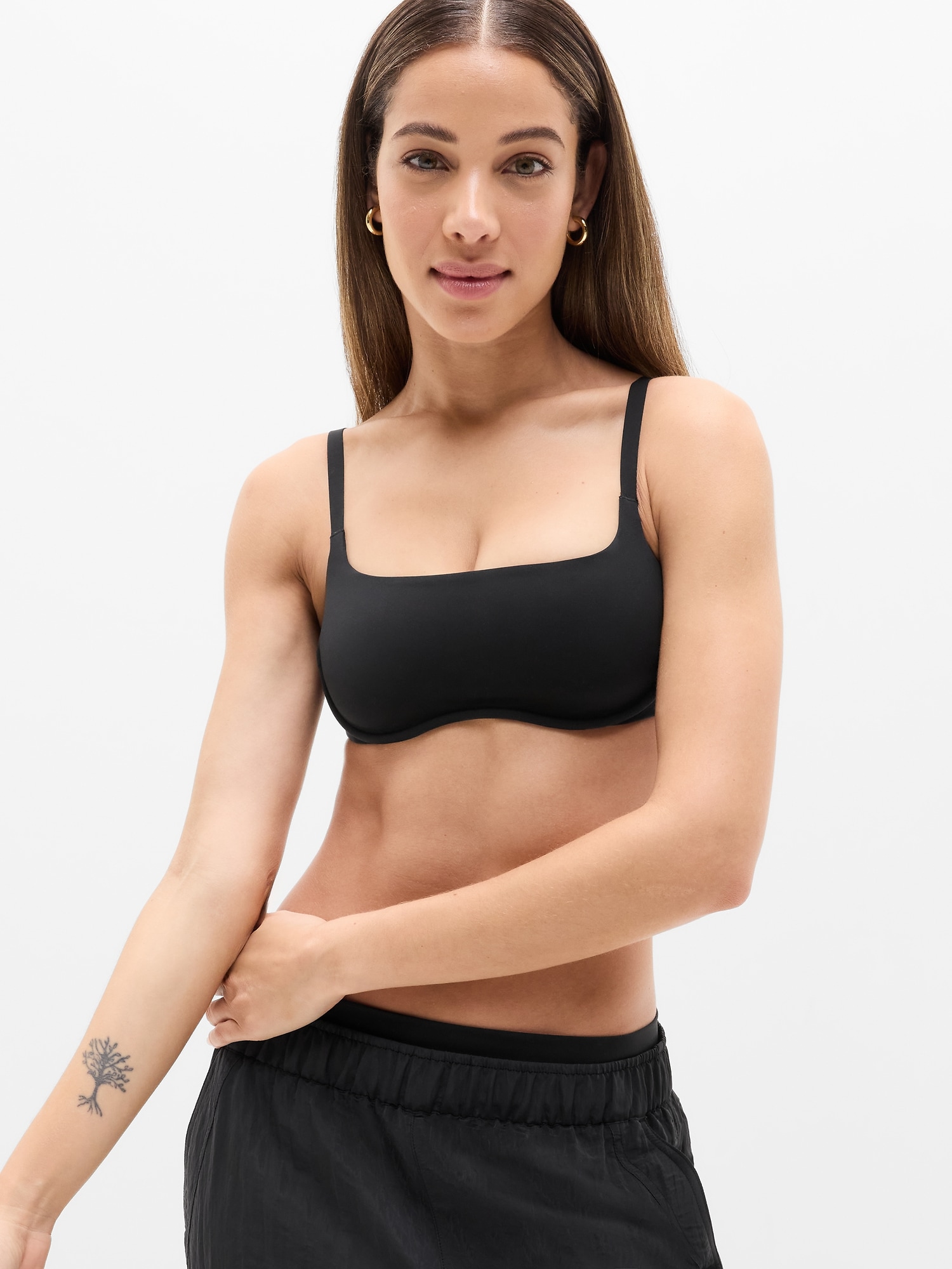 Athleta Women's Bodymove Balconette A-C Black Size L
