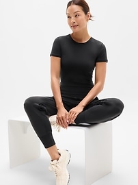 Image number 2 showing, BodyMove Short Sleeve Crew Bodysuit