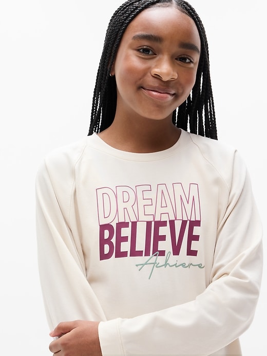 Image number 5 showing, Athleta Girl Right Moves Relaxed Top