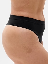 Image number 6 showing, BodyMove High Rise Thong Underwear