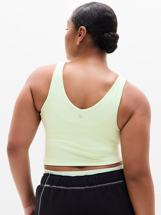 Image number 6 showing, Transcend V-Neck Crop Sports Bra D-DD