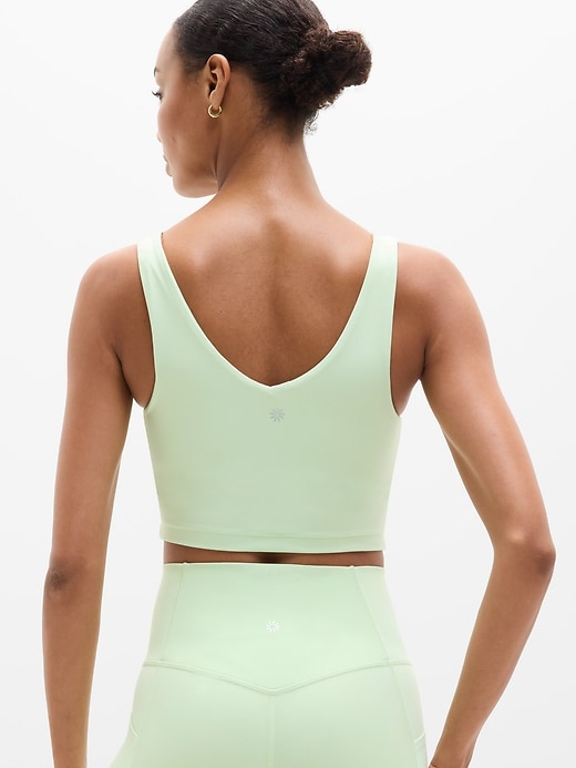 Image number 2 showing, Transcend V-Neck Crop Sports Bra D-DD