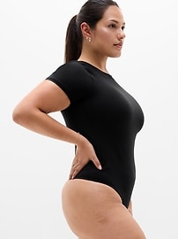 Image number 8 showing, BodyMove Short Sleeve Crew Bodysuit