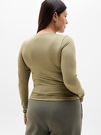 Image number 7 showing, BodyMove Crew Neck Long Sleeve Top