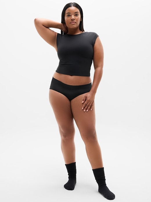 Image number 5 showing, Sleek Form No Show Boyshort Underwear