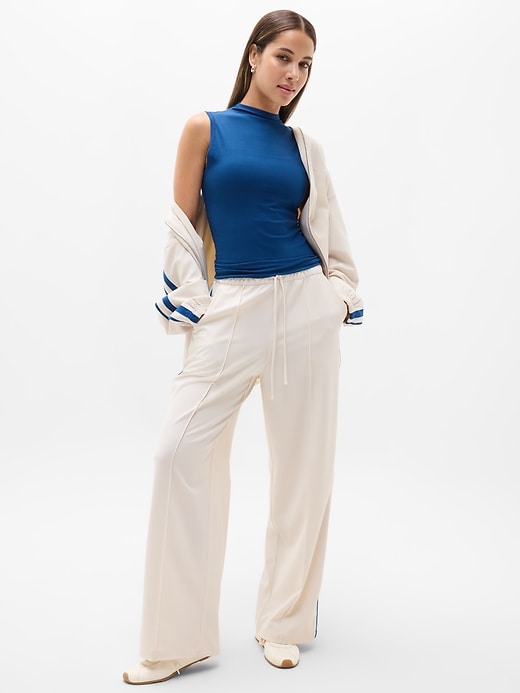 Image number 2 showing, Signature Rib Mock Neck Tank