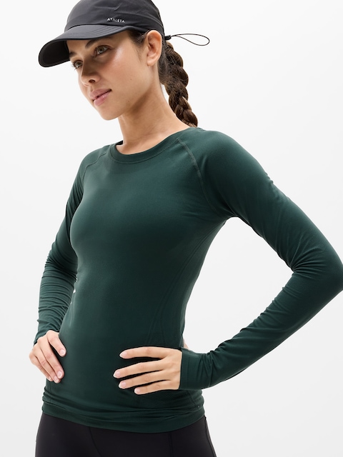 Momentum Seamless Top - Pine