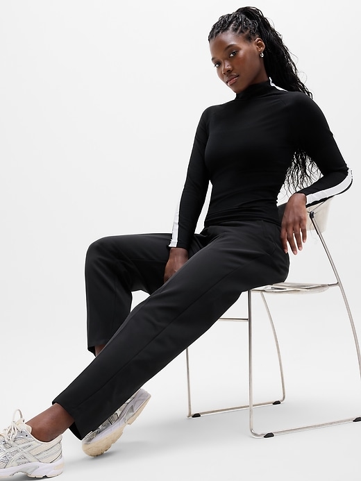 Image number 5 showing, Renew Seamless Mock Neck Top