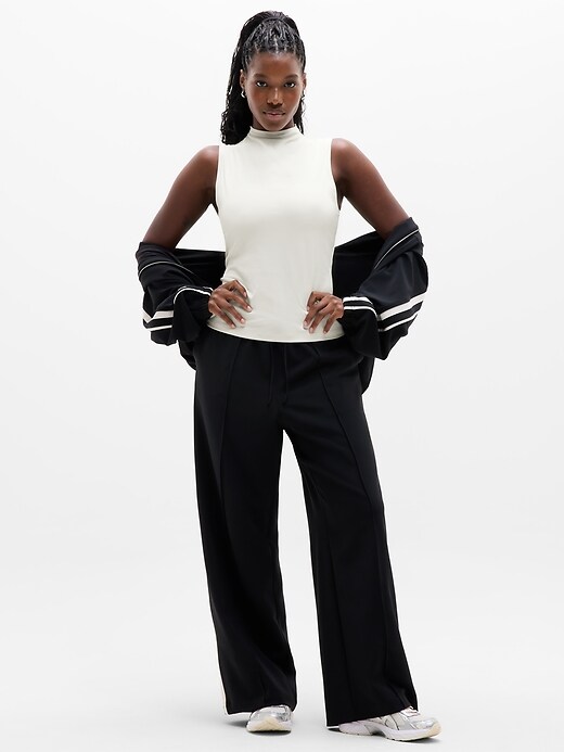 Image number 6 showing, Signature Rib Mock Neck Tank