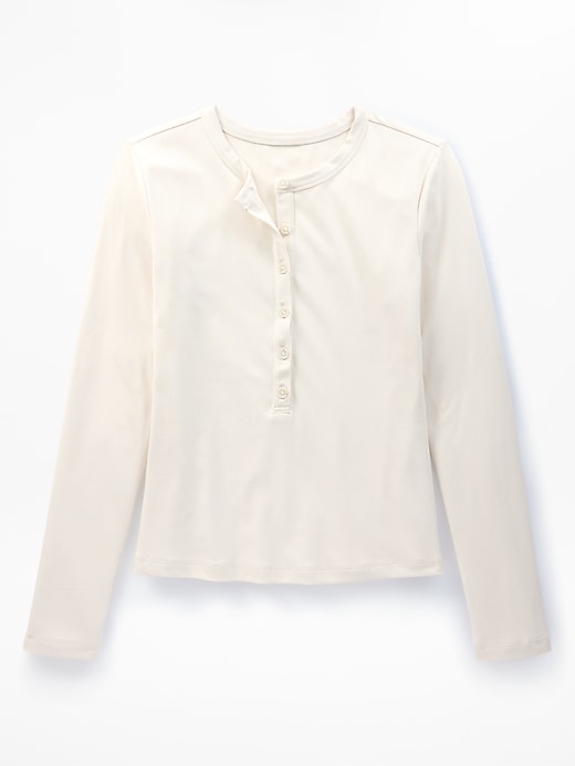 Image number 4 showing, Signature Rib Long Sleeve Henley Top