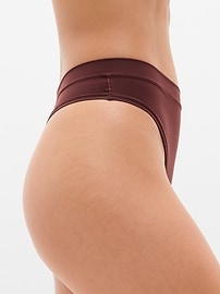 Image number 2 showing, BodyMove High Rise Thong Underwear