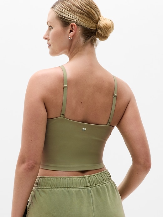 Image number 2 showing, V-Neck Crop Bra