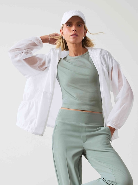 Skyline Sheer Jacket - Bright White