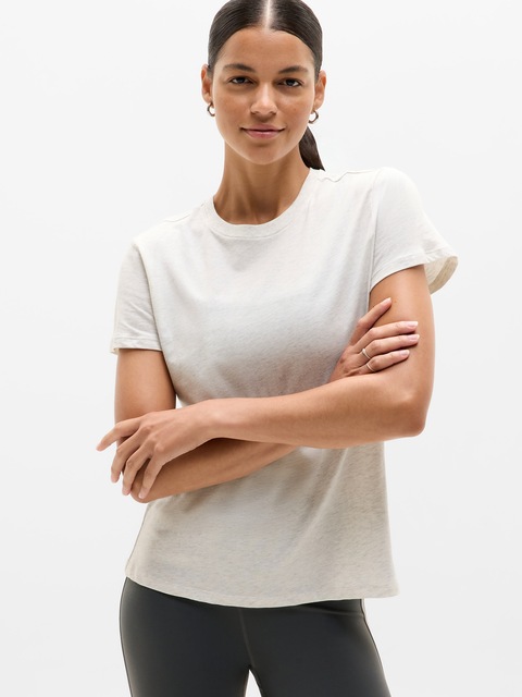 Favorite Cotton Classic Tee - Fog Grey Heather