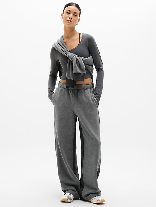 Image number 2 showing, Forever Fleece Wide Leg