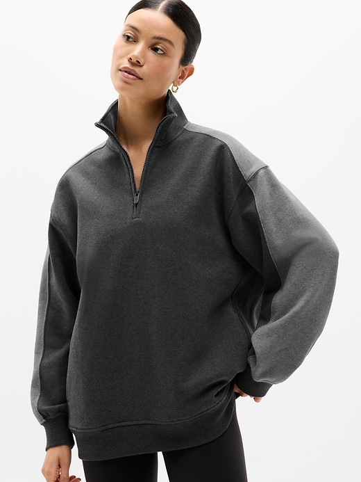 Image number 1 showing, Forever Fleece 1/4 Zip Sweatshirt
